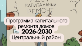 Перспективная программа капитального ремонта 2026-2030 Центральный район